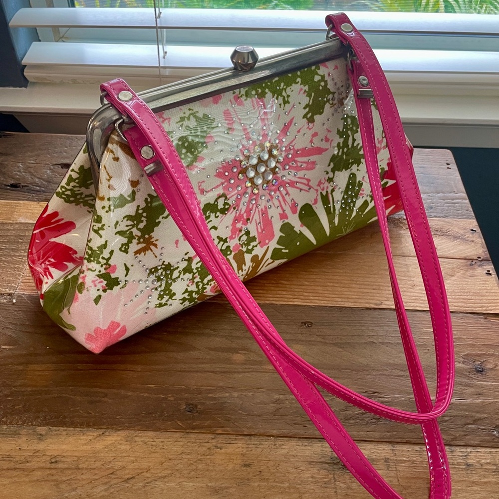 🔴m.andonia retro look shoulder bag with crystals